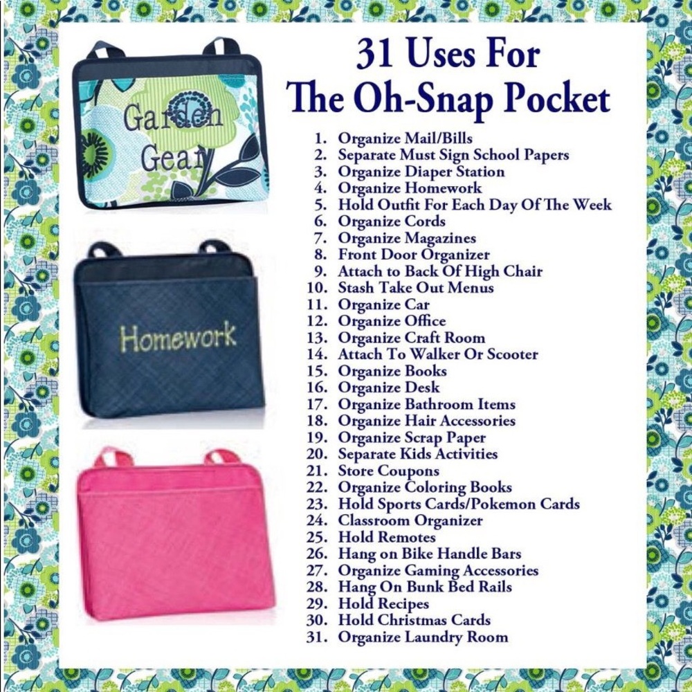 Thirty one Oh Snap Pocket - Picture 4 of 4